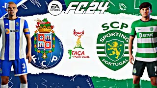 EA FC24  FC Porto vs Sporting CP  PS5™ 4K60 Gameplay  Taça de Portugal 202324 [upl. by Olsson]