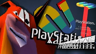 PlayStation Annihilation PS1 Startup  BIOS Corruptions [upl. by Ariew]