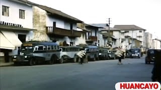 Huancayo Perú  Año 1937  1950  Video Original y a Color  Ciudad Incontrastable [upl. by Gifford]