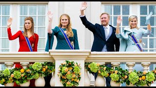 Royals attend Prinsjesdag 2024  Opening of the Dutch parlement [upl. by Imas]