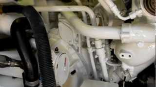 2008 Sea Ray 580 engine compartment [upl. by Nannerb943]