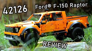 LEGO 42126 Review  LEGO Ford F150 Raptor  LEGO F150 Car  Review 42126 LEGO Technic 2021 [upl. by Horst]