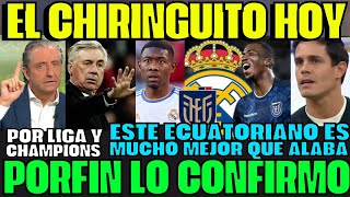 OFICIAL EL CHIRINGUITO DE ESPAÑA CONFIRMÓ FICHAJE DE WILLIAM PACHO AL REAL MADRID ECUADOR SORPRENDE [upl. by Hodgson991]