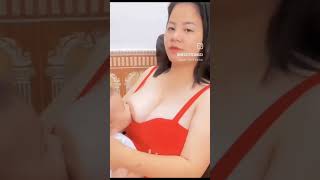 mom breastfeeding son love 💕💕💕💕 brestfeed breastfeeding breastfeedingmommy breastfed [upl. by Sitnik]