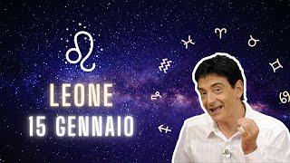 Leone ♌️ Lunedì 15 Gennaio 🔮 Oroscopo Paolo Fox  Al lavoro anche oggi [upl. by Laux]