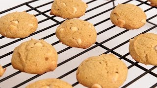 White Chocolate Chip Pumpkin Cookies Recipe  Laura Vitale  Laura in the Kitchen Episode 836 [upl. by Syxela]