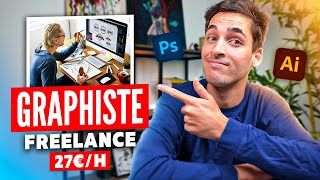 Comment Devenir Graphiste Freelance Étape par Étape [upl. by Destinee493]