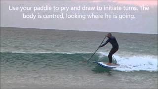 How to SUP in small surf [upl. by Odrarebe]