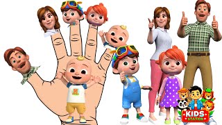 Finger Family FUN Song  CoComelon Nursery Rhymes amp Kids Songs [upl. by Leimad]