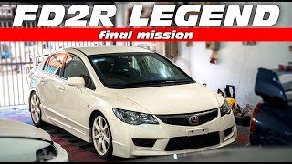 Civic FD2R  Legend SEDAN Type R [upl. by Fausta]