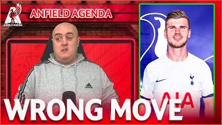 TIMO WERNER JOINS SPURS Liverpool Fan Reacts [upl. by Belita]