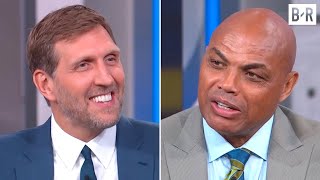 Chuck Tried to Recruit Dirk Nowitzki to Auburn  Inside the NBA [upl. by Slohcin]