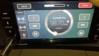 Review singkat head unit Clarion PE4217NA OEM Datsun Cross [upl. by Greeson]