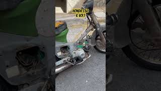 Honda c50 working again after 20 years hondamotorcycle c50 restoration [upl. by Dayiz718]