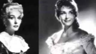 Elisabeth Schwarzkopf amp Anna Moffo  Canzonetta sullaria  Le Nozze di Figaro 1959 [upl. by Nichole747]