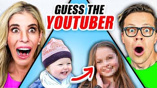 Guess The BABY YouTuber Challenge [upl. by Quiteris]