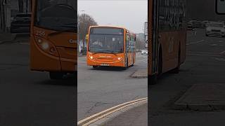 Cardiff bus E200 on route 92 in penarth road 256 shorts [upl. by Sorensen776]