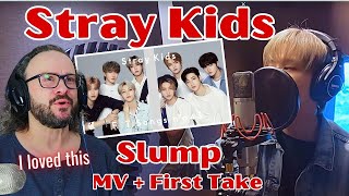 Reacting to Stray Kids  SLUMP  MV  THE FIRST TAKE 스트레이 키즈 [upl. by Ardnasella]