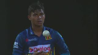 Dunith Wellalages 2 Wickets vs Australia  2nd ODI  Short Clip [upl. by Atik472]