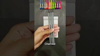 Drawing using Charcoal pencils shorts [upl. by Juliana497]