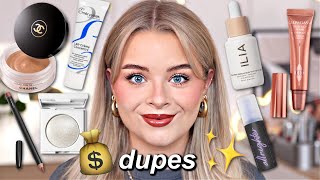 Some of the BEST DRUGSTORE DUPES for HIGH END makeup [upl. by Malamut]