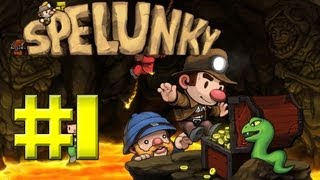 Indie Vamos jogar Spelunky  Episódio 1 xbox live arcade [upl. by Crosby]