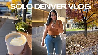 My DENVER COLORADO VLOG  SOLO VLOG  Gets Emotional [upl. by Eelsel122]