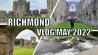 The Best Places to Visit in Richmond Yorkshire  Easby Abbey Richmond Castle and More [upl. by Beverlee780]