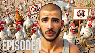 6 MOIS SEUL  EPISODE 1  MES POULES FONT LA GRÈVE [upl. by Ramedlaw]