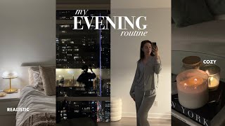 NIGHT ROUTINE 2024 my realistic 5 to 9pm evening cozy aesthetic self care [upl. by Akilam476]