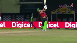 Dwaine Pretorius POWER Two Huge Boundaries  CPL 2024 [upl. by Selry555]