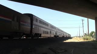 Amtrak California Zephyr Sacramento 71124 [upl. by Airitak]