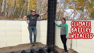 GAHT System Finished for Year Round quotGeothermalquot Greenhouse [upl. by Merry]