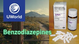 Benzodiazepines vs BarbituratesAntidepressant  UWorld Pharmacology USMLE Step 1 NCLEX [upl. by Vincenta]