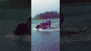 Sportsman 850 snorkel test [upl. by Ebner]