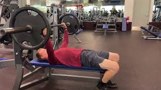 Bench pressing 135 [upl. by Mic]