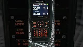 KENWOOD THD74  QUICK SCAN  QUICK TIPS [upl. by Aliuqehs532]