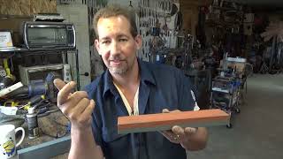 regrind or thin out a knife with simple sharpening stones 1 of 2 [upl. by Reeva]