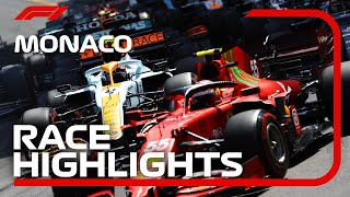 Race Highlights  2021 Monaco Grand Prix [upl. by Marasco878]