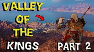 Assasins Creed origins l VALLEY OF THE KINGS l Part 2 l All DLC l 1080p l primalfeargaming [upl. by Aldarcy361]