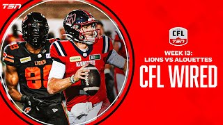 CFL WIRED Lions vs Alouettes [upl. by Eninnaej]