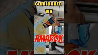 Cómo reparar guardabarro y lateral de camioneta wv Amarok automobile pintura viralshort diy cm [upl. by Eissed]