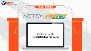 Recharge KotakFASTag on Kotak FASTag portal [upl. by Alletniuq]