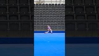 🏑 Hockey skill overhead pass india skills hockey fieldhockey hockeyindia sports shorts [upl. by Nosremaj]