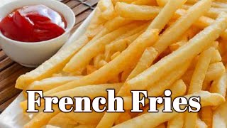 French Fries 🍟  Spiceup Kitchen [upl. by Ellenrahc409]