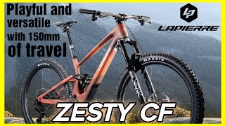 2024 Lapierre zesty CF  remakes all rounder carbon all mountain bike [upl. by Sergias]