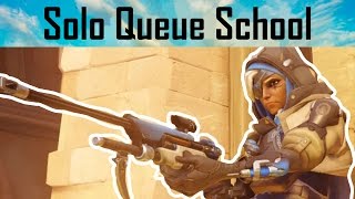 Ana Hipfiring vs Scoping In  Positioning  Overwatch Solo Queue School 5 [upl. by Hickey]