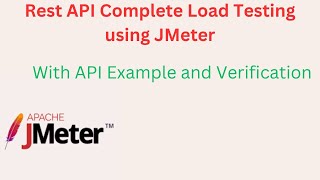 JMeter Tutorial 02 How to Test Performance of Rest API in JMeter [upl. by Tiersten461]