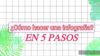 ¿Cómo hacer una infografía Aprende en 5 pasos [upl. by Boesch]