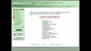 Como publicar anuncios gratis en milanuncios [upl. by Abita]